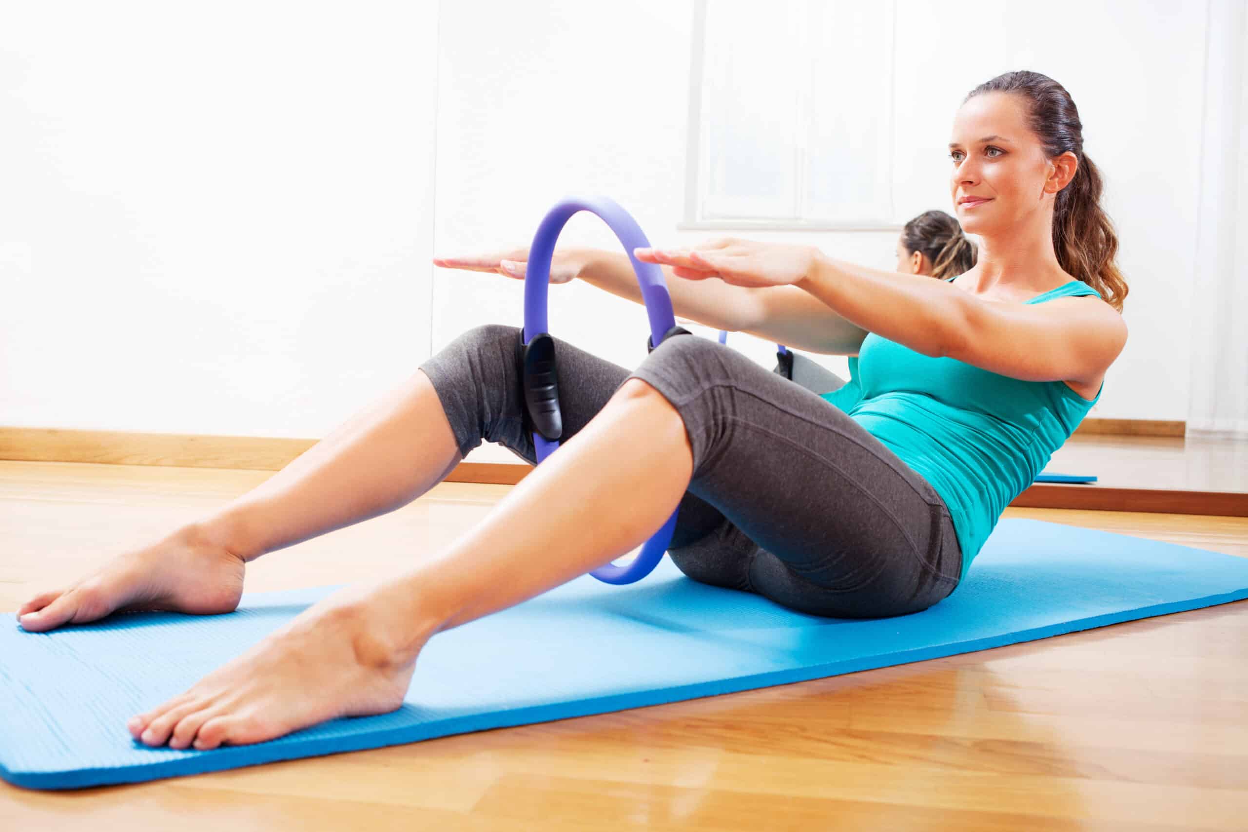 pilates cercles de bras pour tonifier le bras